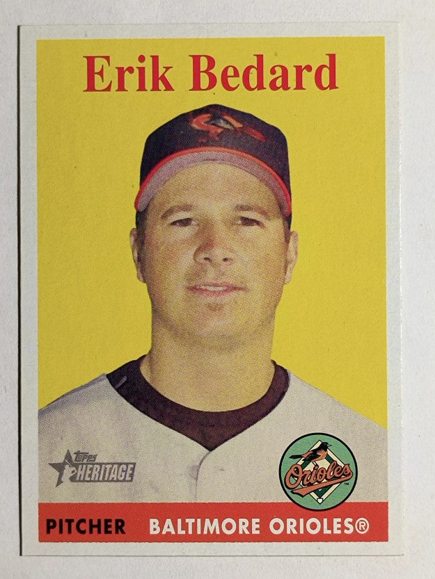2007 Topps Heritage #363 Erik Bedard
