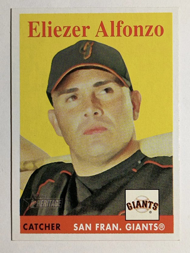 2007 Topps Heritage #364 Eliezer Alfonzo