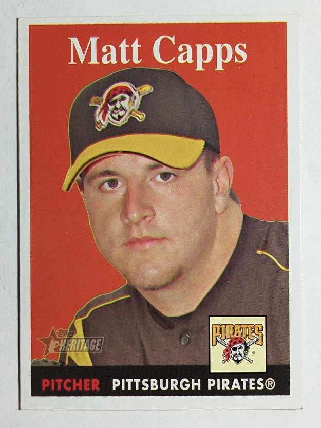 2007 Topps Heritage #369 Matt Capps