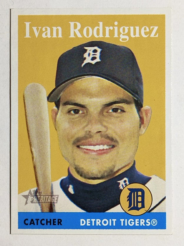 2007 Topps Heritage #370 Ivan Rodriguez