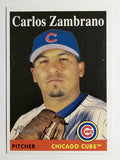 2007 Topps Heritage #372 Carlos Zambrano