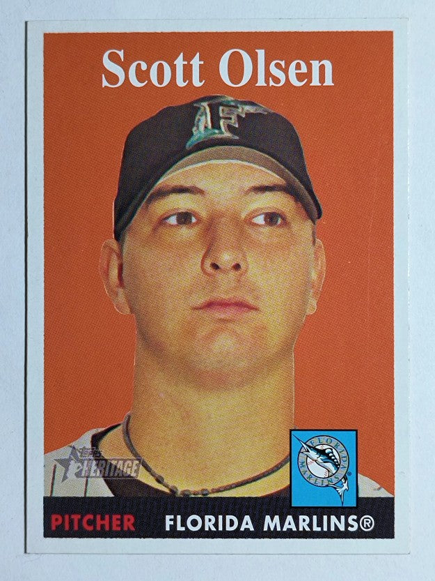2007 Topps Heritage #385 Scott Olsen
