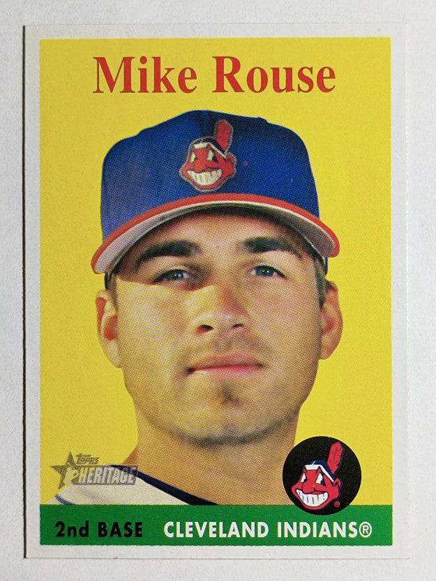2007 Topps Heritage #388 Mike Rouse