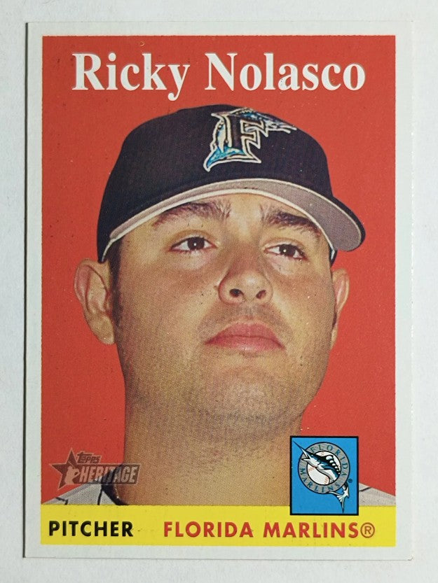 2007 Topps Heritage #399 Ricky Nolasco