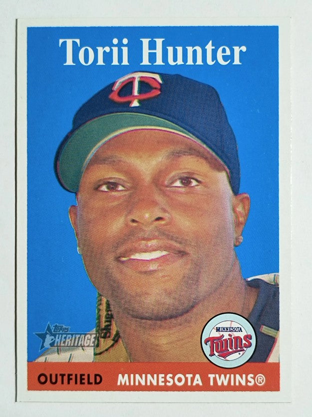 2007 Topps Heritage #404 Torii Hunter