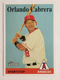 2007 Topps Heritage #406 Orlando Cabrera