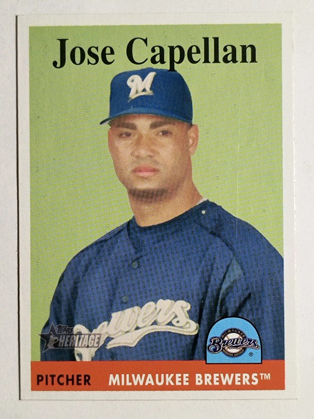 2007 Topps Heritage #407 Jose Capellan