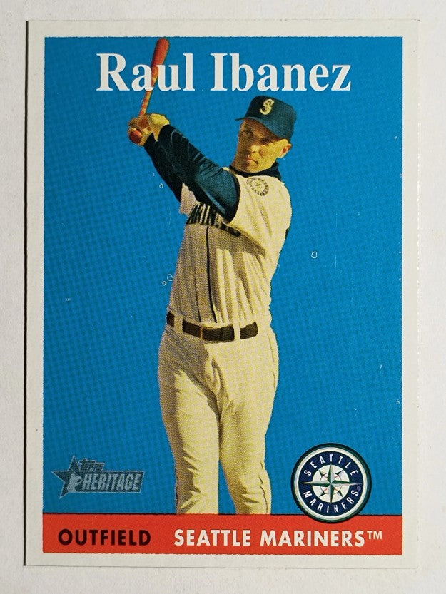2007 Topps Heritage #415 Raul Ibanez