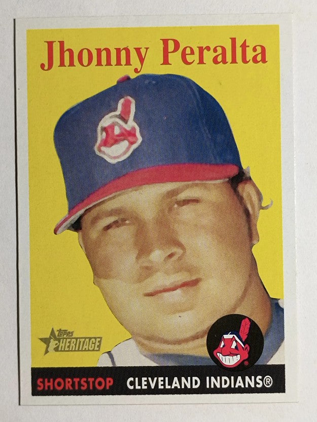 2007 Topps Heritage #416 Jhonny Peralta