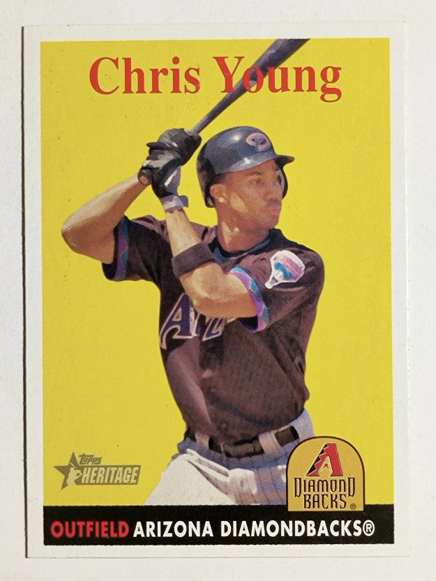 2007 Topps Heritage #417 Chris B. Young