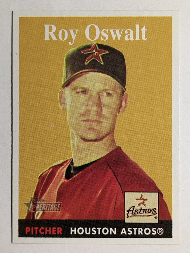 2007 Topps Heritage #423 Roy Oswalt