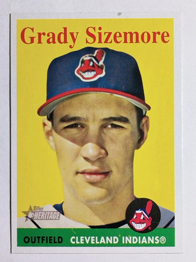2007 Topps Heritage #424 Grady Sizemore