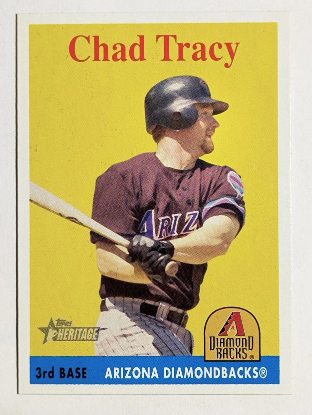 2007 Topps Heritage #426 Chad Tracy