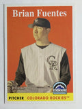 2007 Topps Heritage #427 Brian Fuentes
