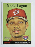 2007 Topps Heritage #442 Nook Logan