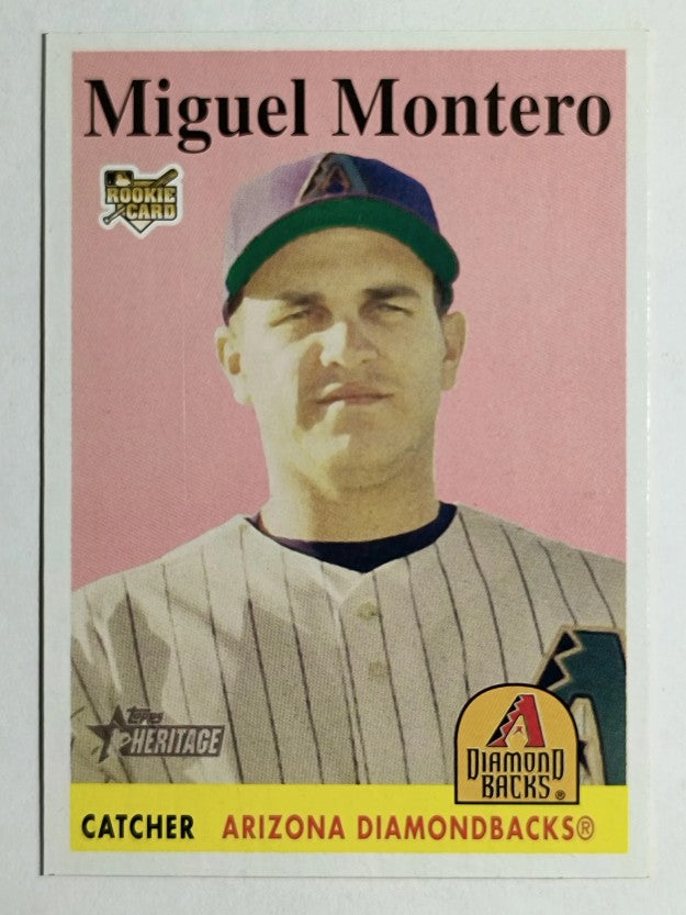 2007 Topps Heritage #445 Miguel Montero