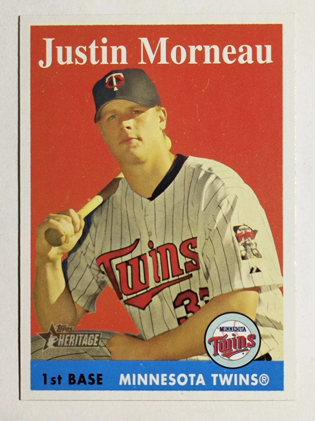2007 Topps Heritage #450 Justin Morneau