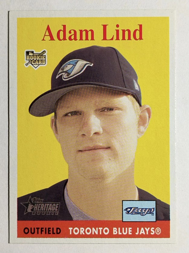 2007 Topps Heritage #458 Adam Lind