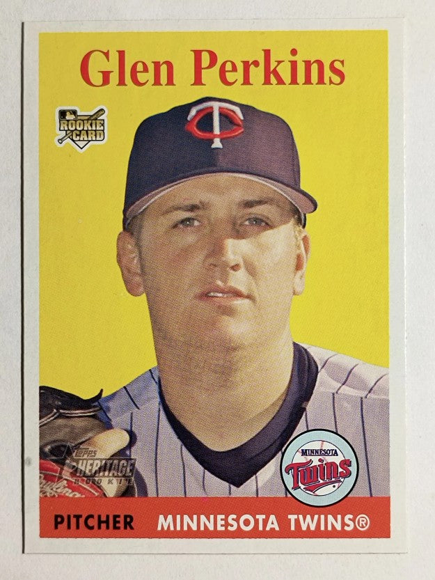2007 Topps Heritage #467 Glen Perkins