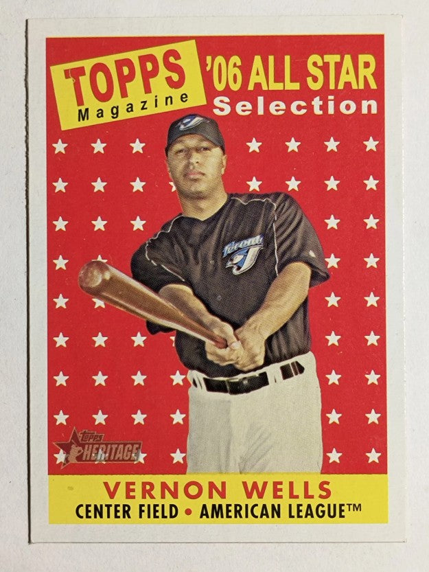 2007 Topps Heritage #487 Vernon Wells AS