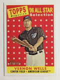 2007 Topps Heritage #487 Vernon Wells AS