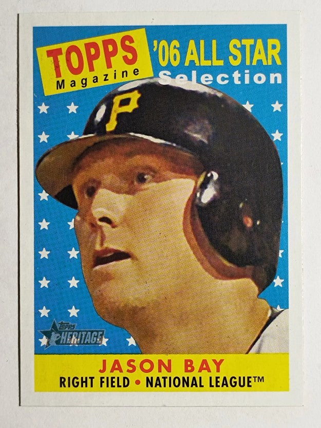 2007 Topps Heritage #488 Jason Bay AS