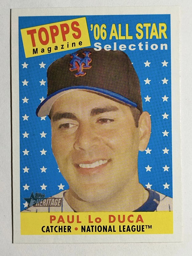 2007 Topps Heritage #490 Paul LoDuca AS
