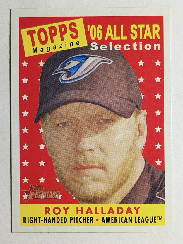 2007 Topps Heritage #493 Roy Halladay AS