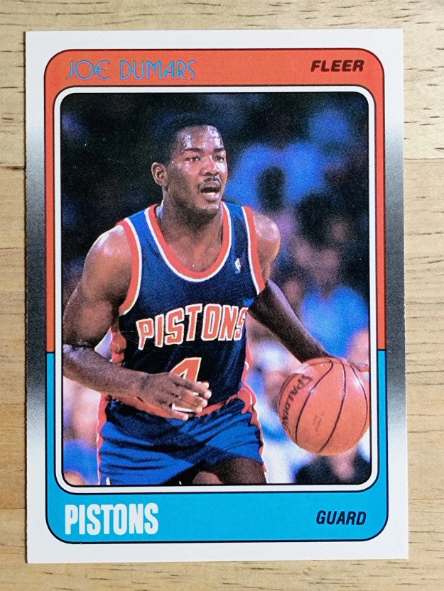 1988-89 Fleer #40 Joe Dumars