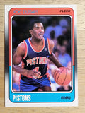 1988-89 Fleer #40 Joe Dumars