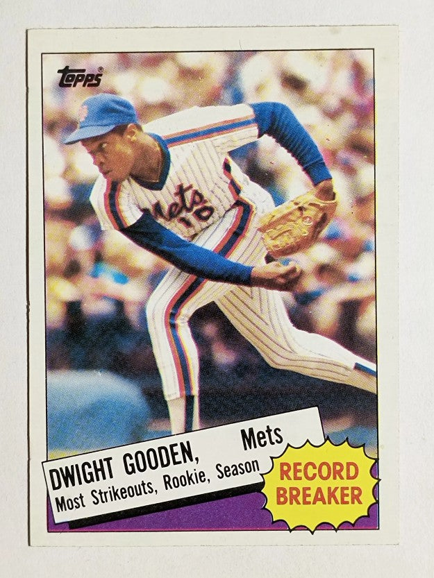 1985 Topps #3 Dwight Gooden RB