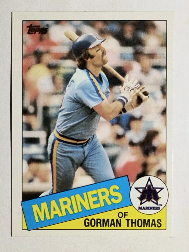 1985 Topps #202 Gorman Thomas