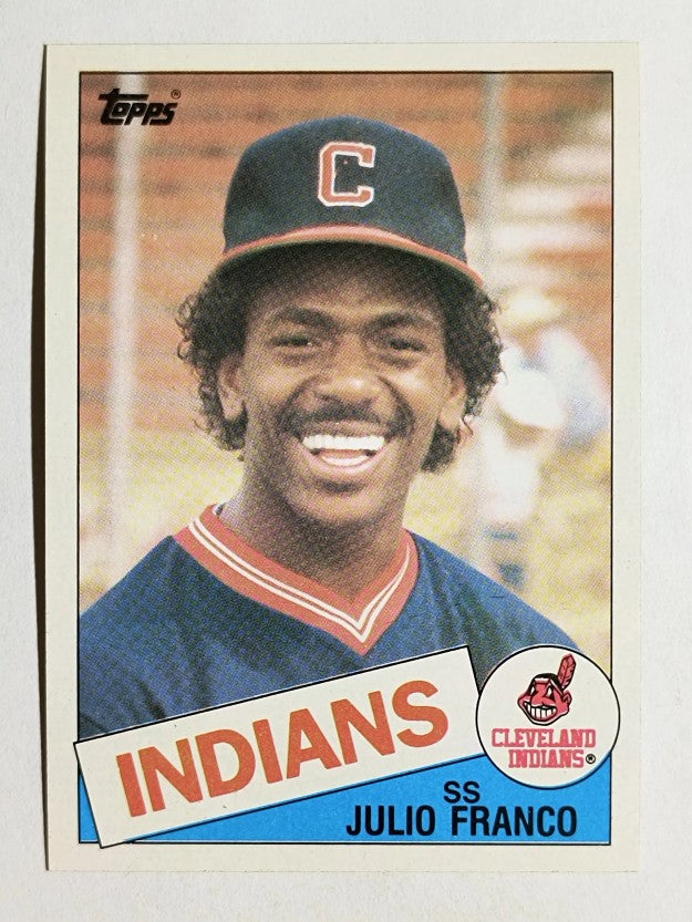 1985 Topps #237 Julio Franco