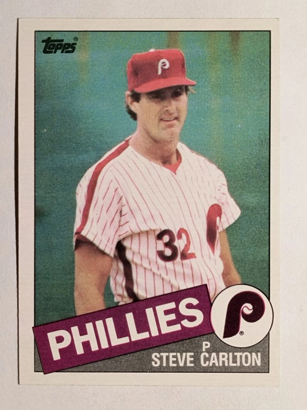 1985 Topps #360 Steve Carlton