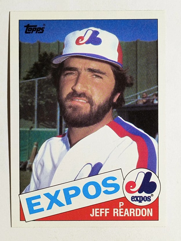 1985 Topps #375 Jeff Reardon