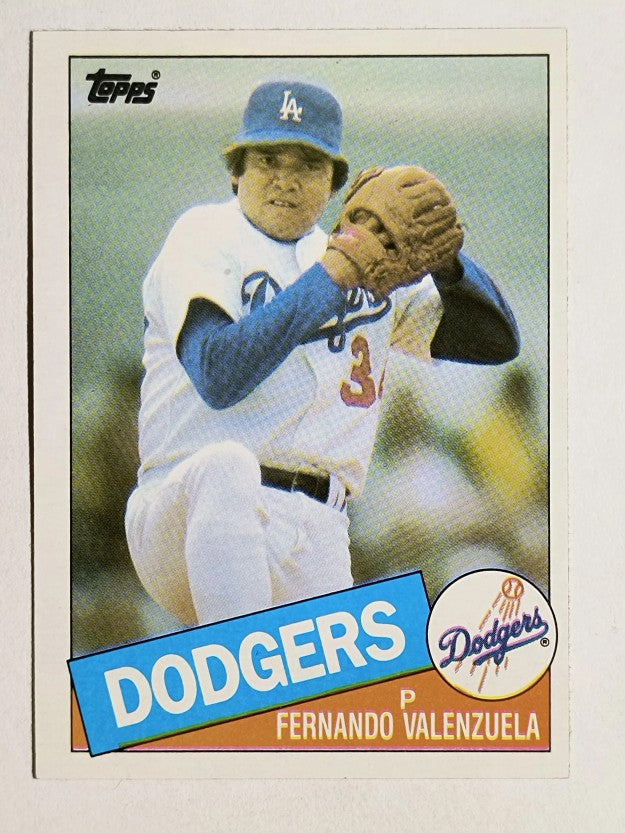 1985 Topps #440 Fernando Valenzuela