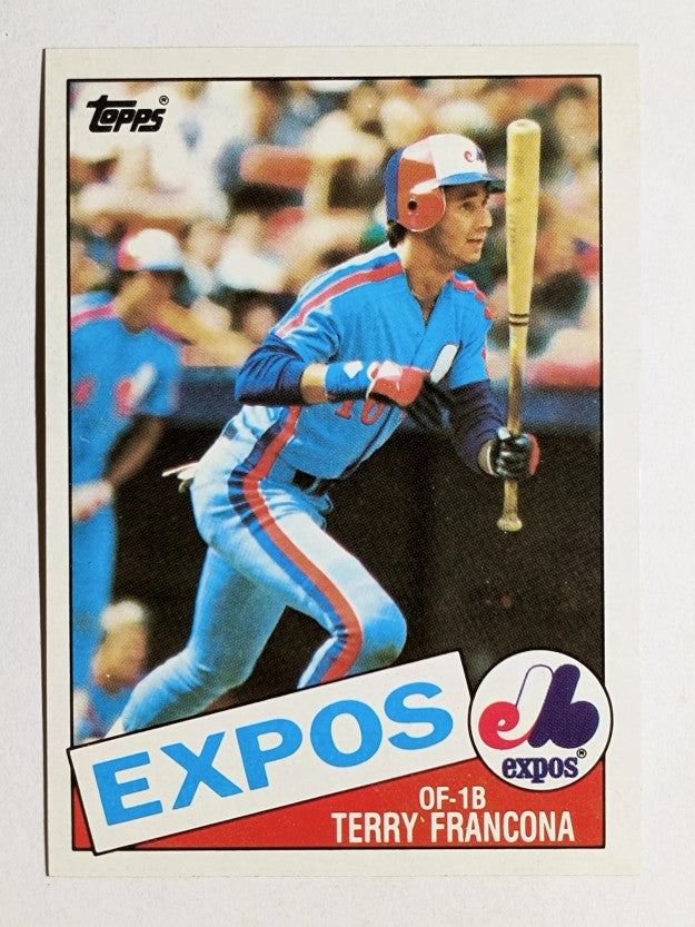 1985 Topps #578 Terry Francona