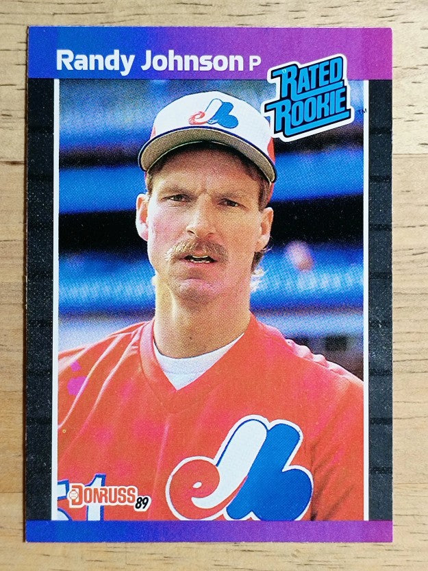 1989 Donruss #42 Randy Johnson RC RR