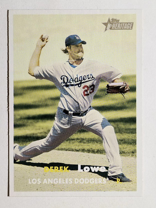 2006 Topps Heritage #5 Derek Lowe