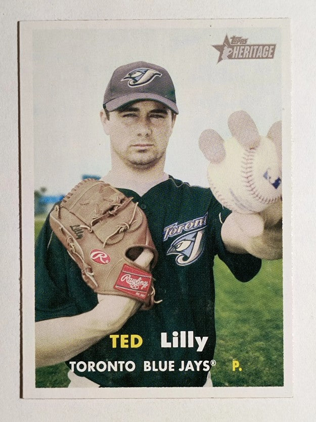 2006 Topps Heritage #12 Ted Lilly