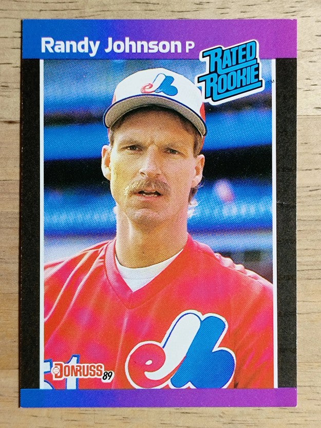 1989 Donruss #42 Randy Johnson RC RR