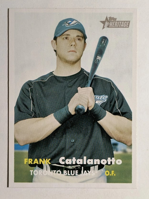 2006 Topps Heritage #17 Frank Catalanotto