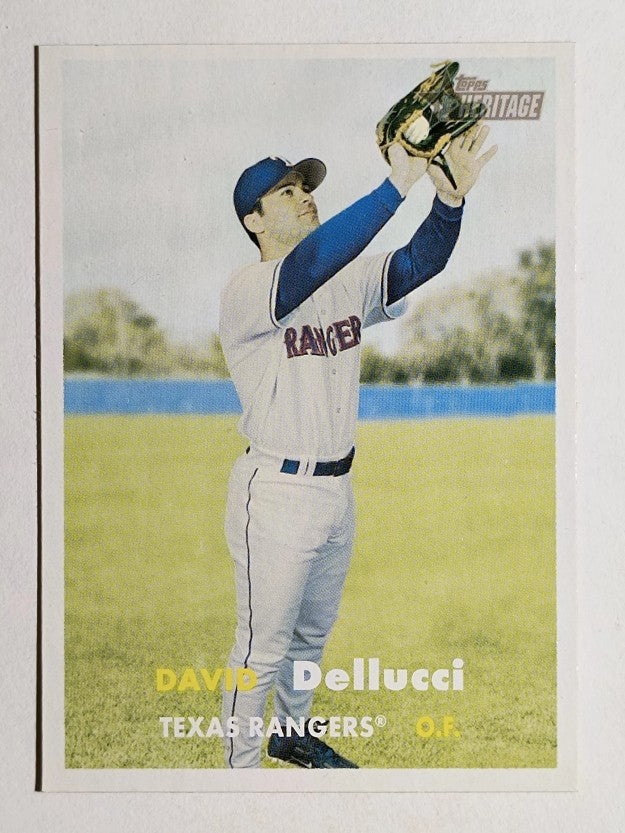 2006 Topps Heritage #19 David Dellucci