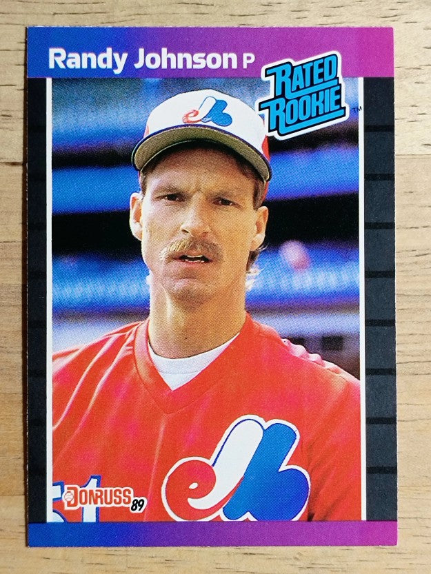1989 Donruss #42 Randy Johnson RC RR