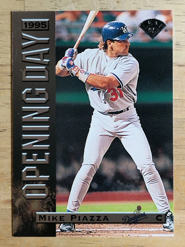 1995 Leaf Opening Day #5 Mike Piazza