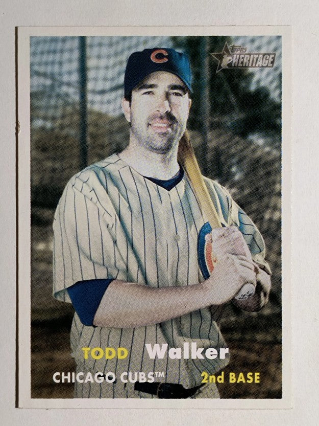2006 Topps Heritage #34 Todd Walker