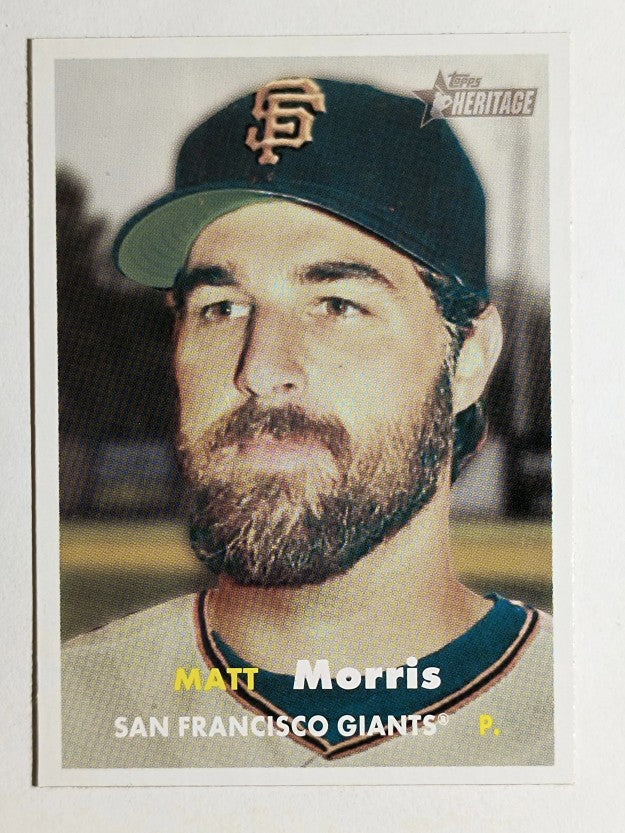 2006 Topps Heritage #41 Matt Morris