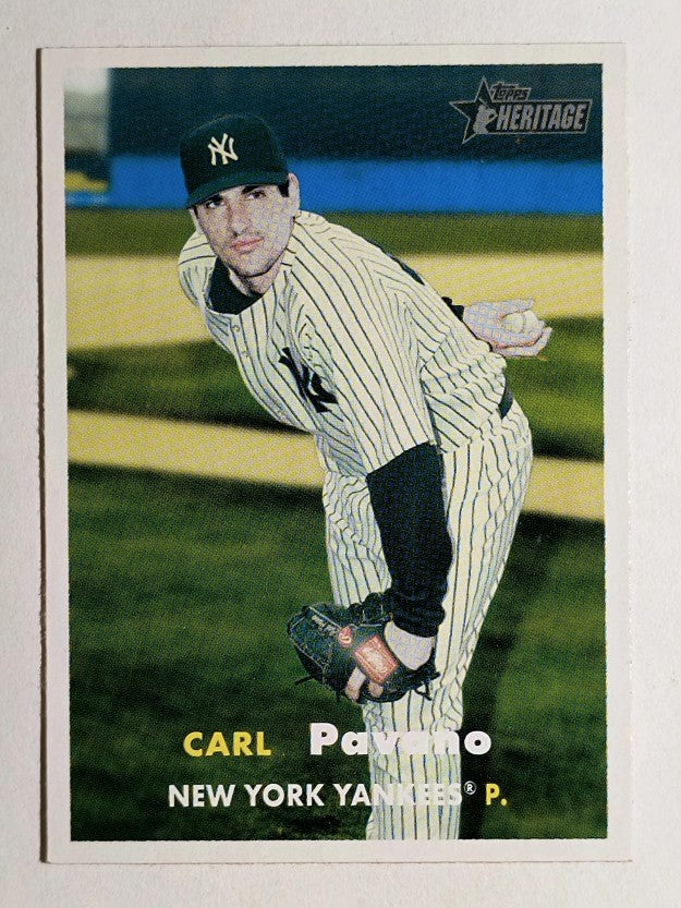 2006 Topps Heritage #45 Carl Pavano