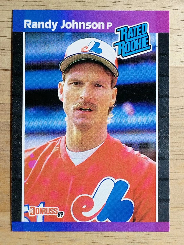 1989 Donruss #42 Randy Johnson RC RR