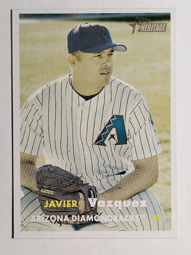 2006 Topps Heritage #61 Javier Vazquez